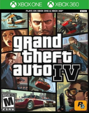 Grand Theft Auto IV XBOX One ROM