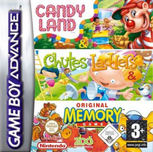 3 Game Pack!: Candy Land / Chutes and Ladders / Original Memory Game