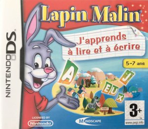 Lapin Malin: j’apprends à lire et à écrire