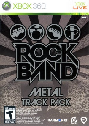 Rock Band Metal Track Pack