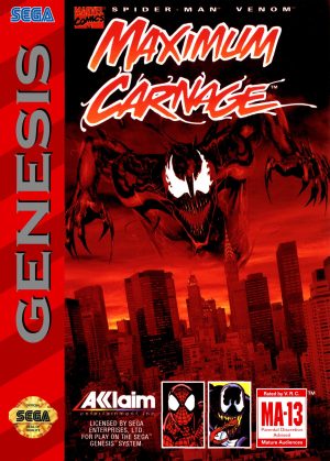 Spider-Man & Venom: Maximum Carnage Sega Genesis ROM