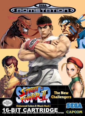 Super Street Fighter II: The New Challengers (Enhanced Colors & Music Hack) Sega Genesis ROM