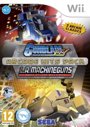 Gunblade NY and LA Machineguns Arcade Hits Pack Nintendo Wii ROM