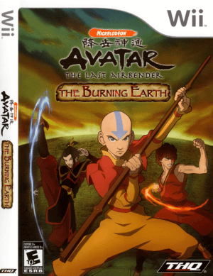 Avatar: The Last Airbender – The Burning Earth Nintendo Wii ROM