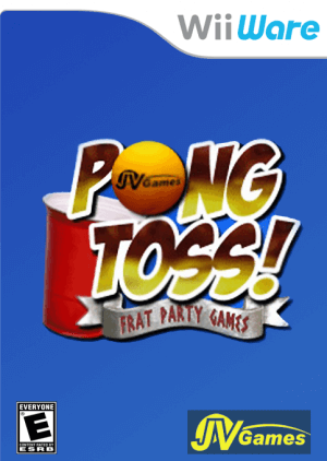 Pong Toss! Frat Party Games Nintendo Wii ROM