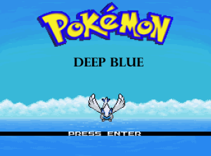 Pokemon Deep Blue RPG Maker XP ROM