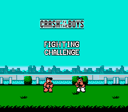 Crash n the Boys – Fighting Challenge