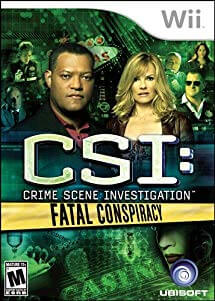 CSI: Crime Scene Investigation: Fatal Conspiracy Nintendo Wii ROM