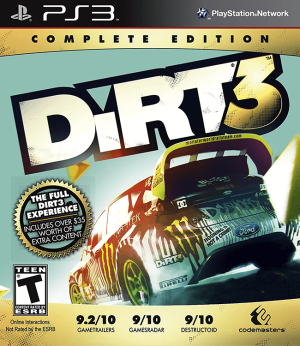 DiRT 3: Complete Edition PS3 ROM