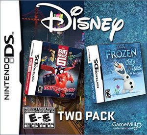 Disney Two Pack: Frozen Olaf's Quest / Big Hero 6: Battle in the Bay Nintendo DS ROM