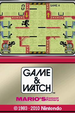 Game & Watch: Mario’s Cement Factory