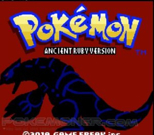 Pokemon Ancient Ruby and Sapphire