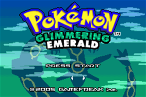 Pokemon Glimmering Emerald GBA ROM