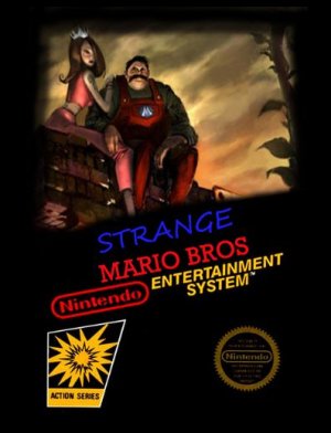 Strange Mario Bros NES ROM