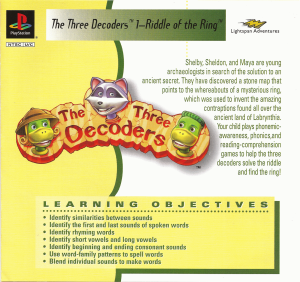 The Three Decoders 1: Riddle of the Ring