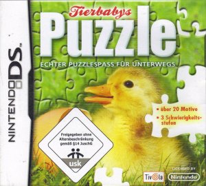 Tierbabys Puzzle: Echter Puzzlespass fur Unterwegs