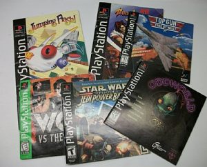 Sony Playstation Game Manuals (English)