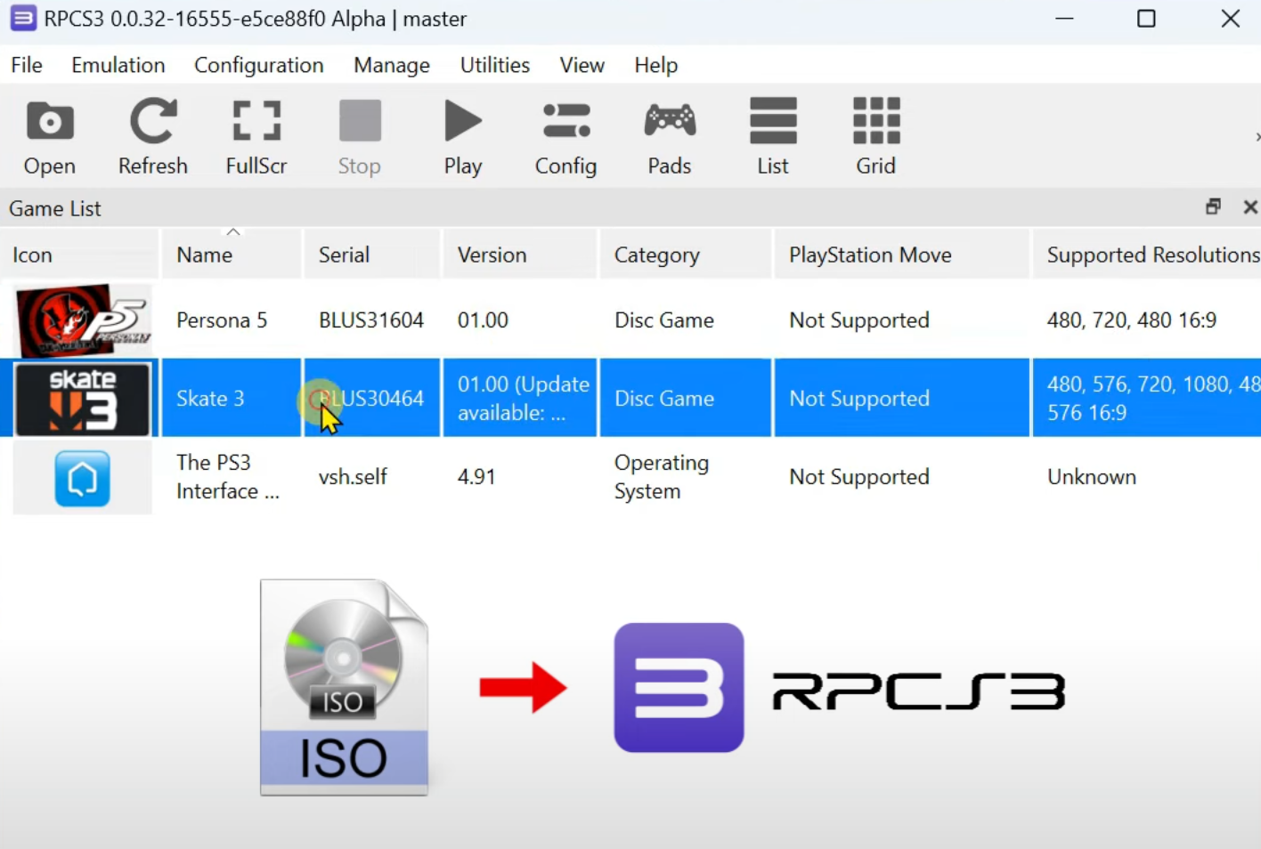 How to Add and Install ISO/ PKG Game ROM in PS3 Emulator RPCS3 (2025)